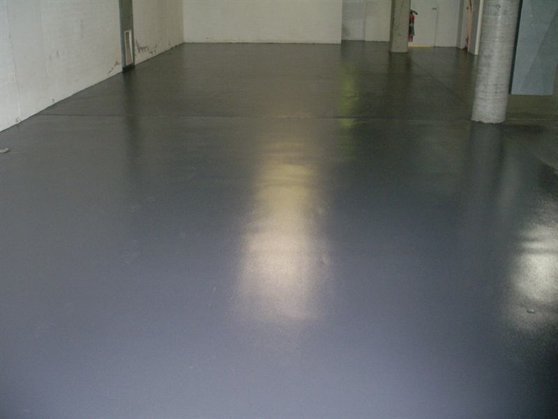 Ironstone epoxy floor at Rushcutters Bay